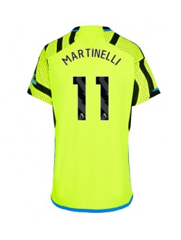 Arsenal Gabriel Martinelli #11 Auswärtstrikot für Frauen 2023-24 Kurzarm